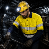 Breathable Reflective Safety Work Shirt with Vents