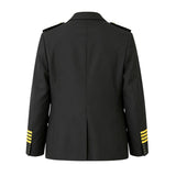 Pilot Uniform Private Jet Captain Outfit, Men's Captain Uniform, Pilot & Flight Attendant Full Suit, Airline Uniform, Aviation Casual Uniform