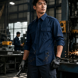 Elegant Workwear Straight Shirt