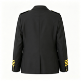Pilot Uniform Men’s Private Jet Captain Full Uniform Suit Pilot & Male Cabin Crew Airline Aviation Casual Outfit
